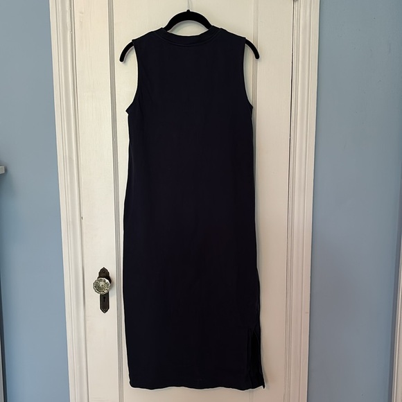 EVERLANE Sleeveless cotton t shirt dress with slit on one side - Picture 4 of 7